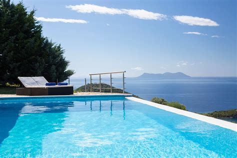 Villa Sapfo splendid sea view and pool - Dream View Villas - Sivota - Lefkada Slow Guide