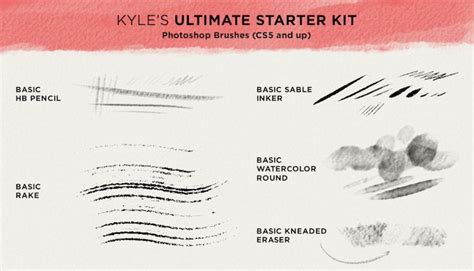 Kyle Webster Brush Tutorial | Create | Photoshop, Basic watercolor, Photoshop brushes