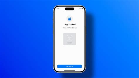 How To Lock Apps With Face ID | Robots.net