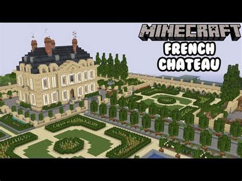 Minecraft French Chateau [PART 1] - YouTube | Minecraft mansion, Minecraft city, Minecraft castle