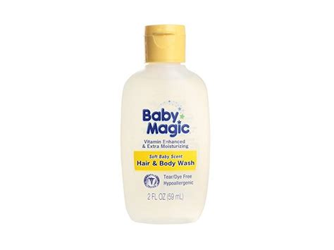 Baby Magic Hair & Body Wash, Soft Baby Scent, 2 fl oz Ingredients and ...