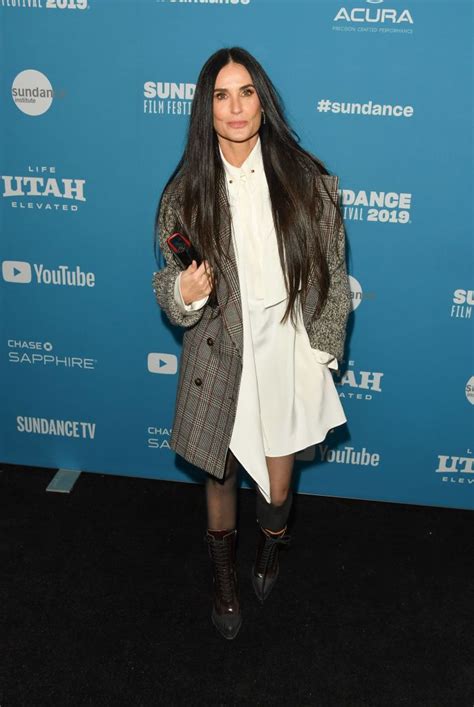 Demi Moore at 'Corporate Animals' Premiere - Sundance Film Festival