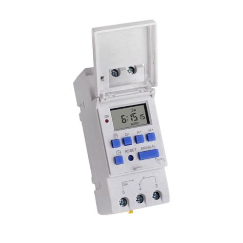 Digital Programmable timer Switch Din Rail 220 V AC – City ElectronicsPK