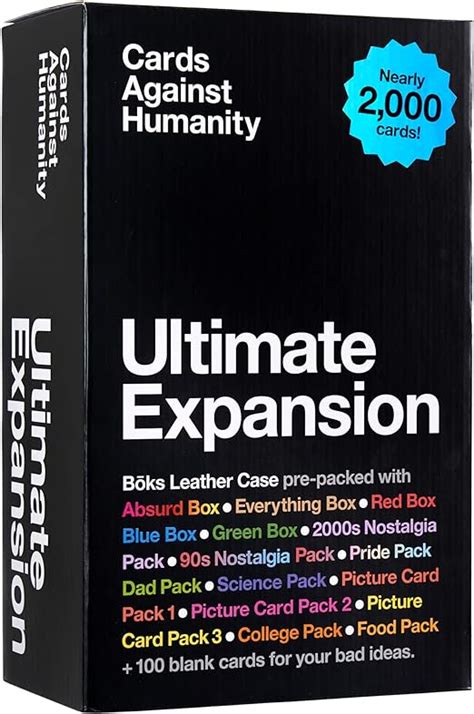 Amazon.com: Cards Against Humanity: Ultimate Expansion • Nearly 2,000 ...