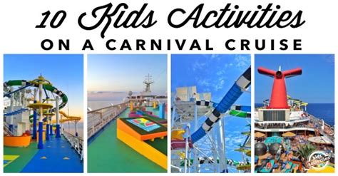 10 Kids Activities on a Carnival Cruise