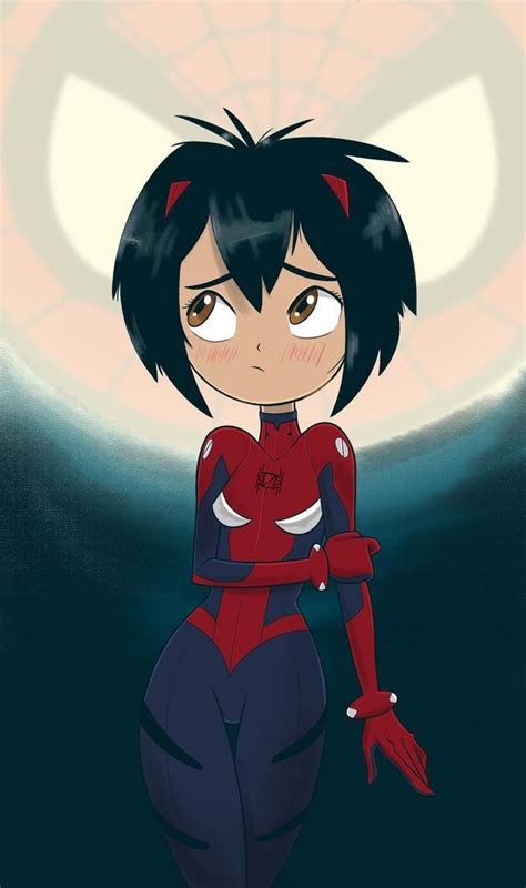 Fly Me to the Spider-Verse` | Peni Parker | Spiderman art, Anime, Character art