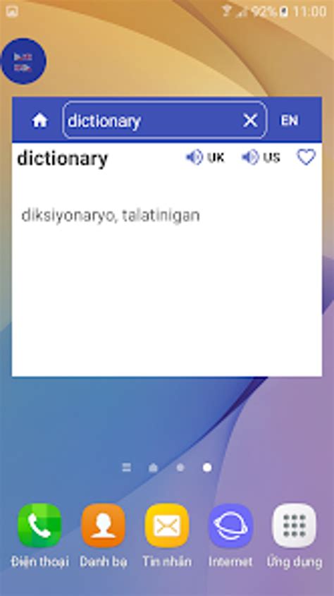 English Tagalog Dictionary Min for Android - Download