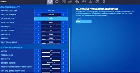 Typical Gamer's Fortnite settings - Dot Esports