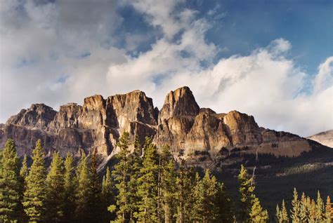 Outdoor Photography by Jack Booth: Castle Mountain - Banff pictures