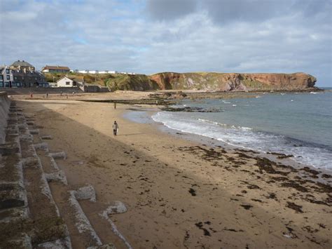 Coastal Berwickshire : The Beach at Eyemouth Photo | UK Beach Guide