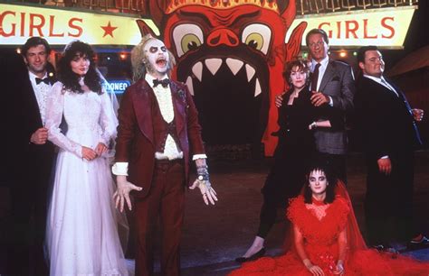 Beetlejuice cast shot (1988) : imagesofthe1980s