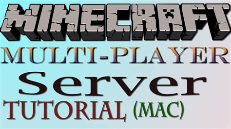 How To Make A Minecraft Server (Mac) - HD - YouTube