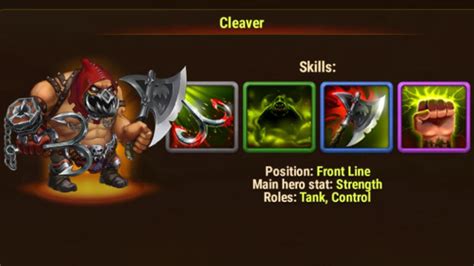 Hero Wars: How to Unlock Cleaver | Tips and Cheats - Touch, Tap, Play