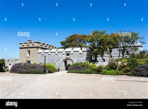 Entrance to Portland Castle, a fortress built by Henry VIII, in ...