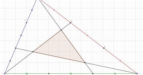 Math off the grid: Triangle trisection Proof 3 ways