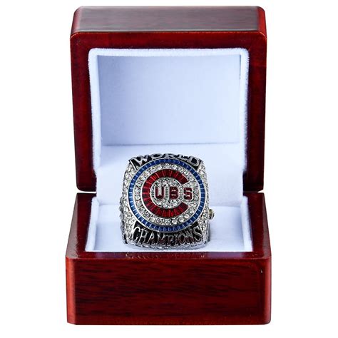 Chicago Cubs World Series Championship Ring 2016 Bryant In Display Box