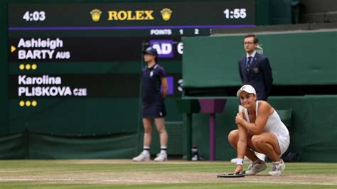 Wimbledon 2021: Ash Barty fulfills childhood dream with hard-fought ...