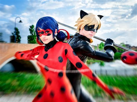 Ladybug and Chat Noir cosplay by KICKAcosplay on DeviantArt