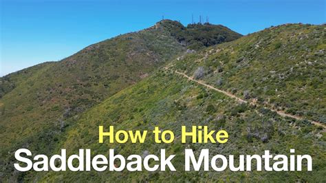 Saddleback Mountain Hike (Santiago Peak) - HikingGuy.com