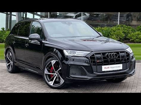 2022 Audi SQ7 Black Edition 4.0 V8 TFSI 507 PS quattro tiptronic | Stoke Audi - YouTube