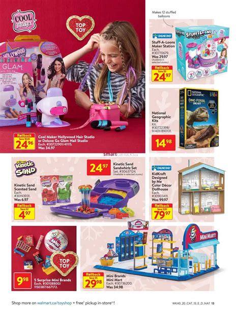 Walmart Toy Shop Flyer October 29 to December 24