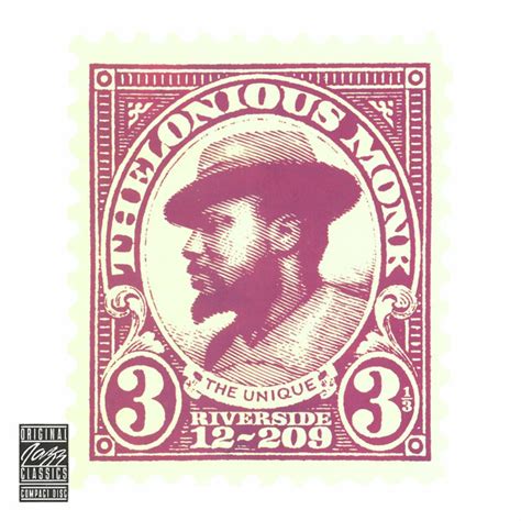 Thelonious Monk - The Unique Thelonious Monk (CD, Album, Reissue ...