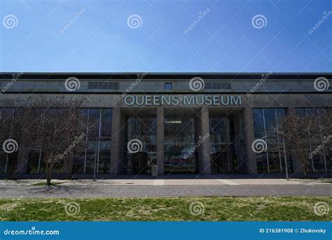 Queens museum in Flushing editorial stock photo. Image of museum ...