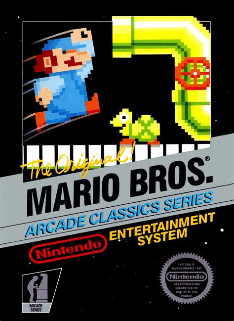 Portada Mario Bros para NES | It's me, Mario