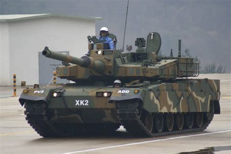 XK2: Experimental model of K2 Black Panther MBT (South Korean armed forces, Republic of Korea ...