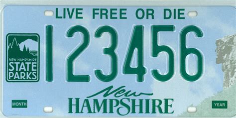 NH State Parks - Buy a NH State Parks License Plate