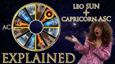 Your Astrology Explained: Leo Sun + Capricorn Ascendant | Sun & Ascendant Series - YouTube