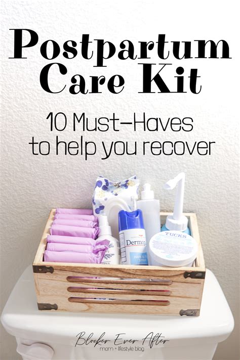 Postpartum care kit – Artofit