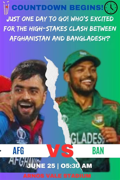 Bangladesh vs Afghanistan T20 World Cup 2024 Match Preview