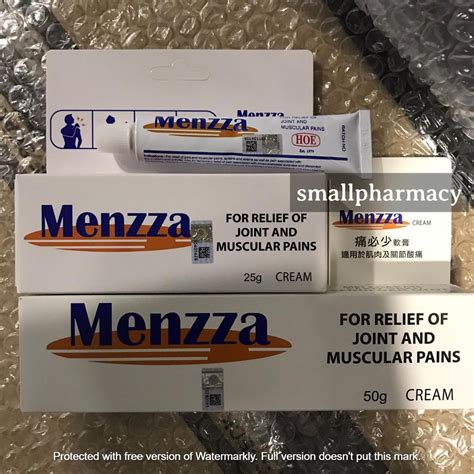 Menzza analgesic cream (15g/25g/50g) | Shopee Malaysia