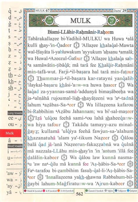 Quran with Transliteration and English Translation