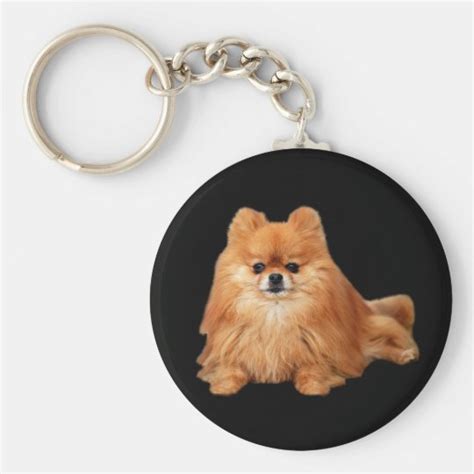 Pomeranian Keychain | Zazzle.com