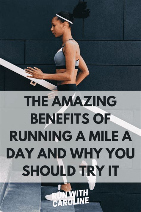 Running a mile a day: Benefits + 9 reasons to do it - Run With Caroline