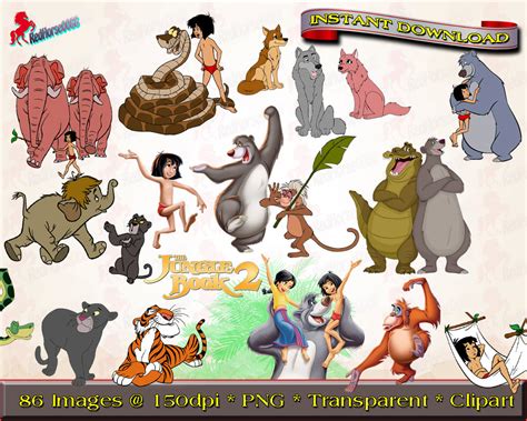 Free Jungle Book Cliparts, Download Free Jungle Book Cliparts png ...