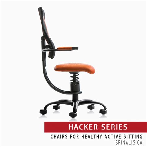 Office Chair on Sale in Canada: Lower Back Pain Treatment and Relief with SpinaliS Hacker Series ...