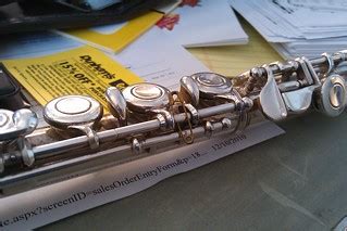Emergency Flute Repair | Ever seen a flute repaired with a s… | Flickr