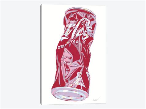 Crushed Coke Can Art Print by Vitali Komarov | iCanvas