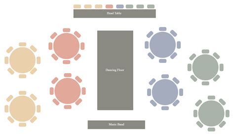 Banquet Seating Chart Template