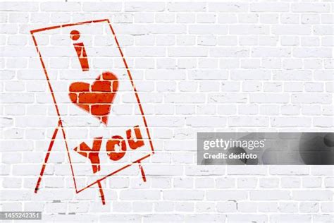 I Love You In Graffiti Letters Photos and Premium High Res Pictures ...