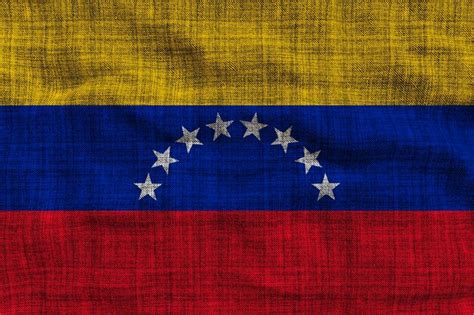 Premium Photo | National flag of venezuela background with flag of ...