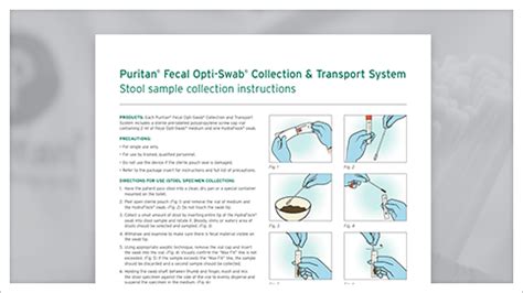 Stool Sample Instructions | HQ Printable Documents