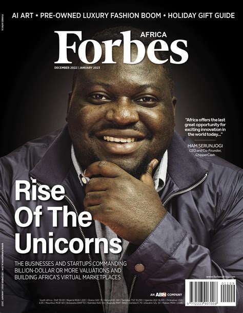 Single Digital Issue: Dec/Jan 2023 – Forbes Africa