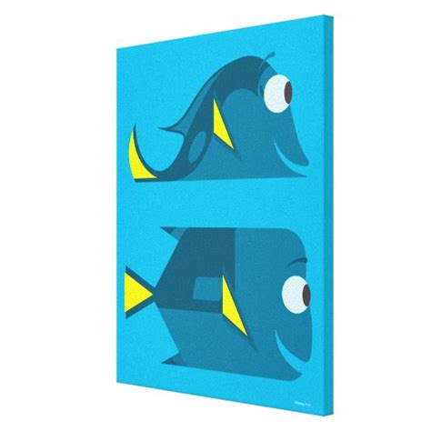 Finding Dory | Jenny and Charlie Canvas Print | Zazzle.com