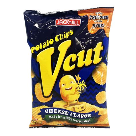 Jack n' Jill Vcut Potato Chips - Cheese 2.29oz | Potato chips, Chips ...