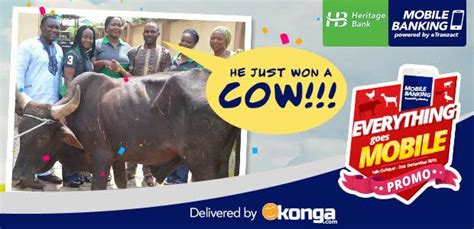 Win A Cow, Turkey, Chicken or More with your eTranzact Powered Mobile Banking App | BellaNaija