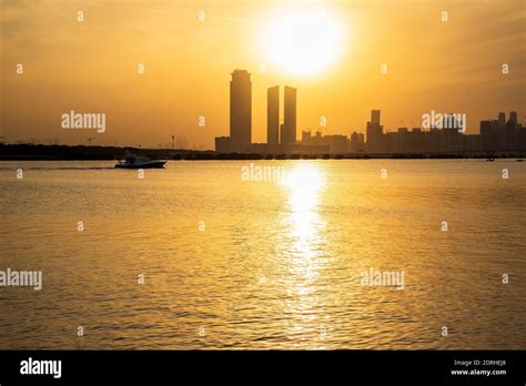 Dubai city skyline Stock Photo - Alamy